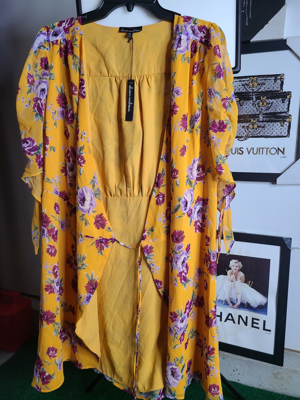 Yellow Floral Midi Dress - Billabong